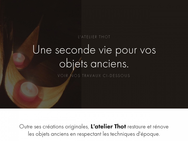 L'Atelier Thot - Sérignan du Comtat - http://www.atelierthot.com