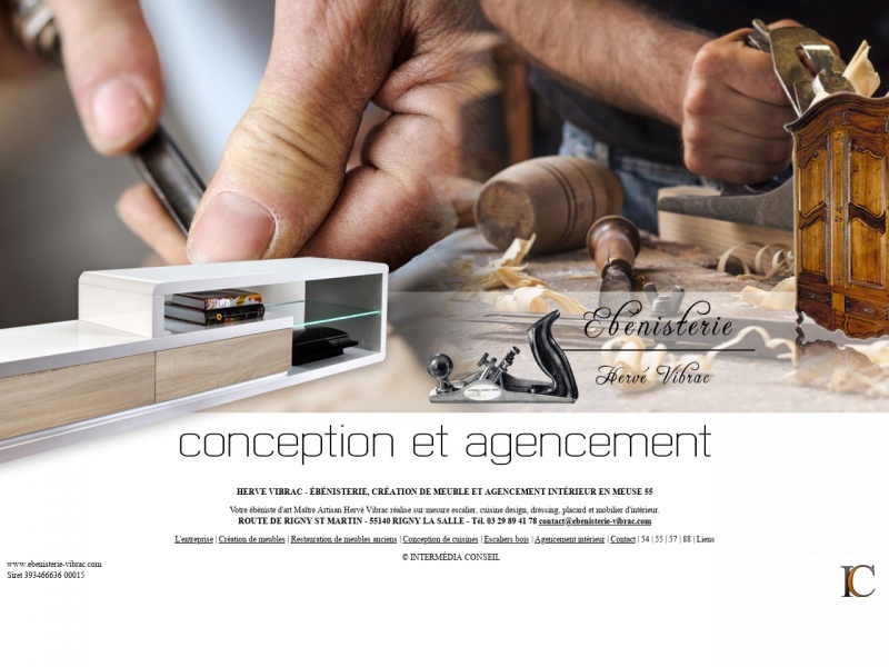 Hervé Vibrac - Rigny la Salle - https://www.ebenisterie-vibrac.com