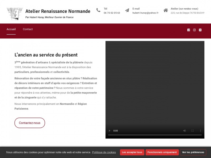 Atelier Renaissance Normande - Hubert Huray - Buchy - https://atelier-renaissance-normande.com