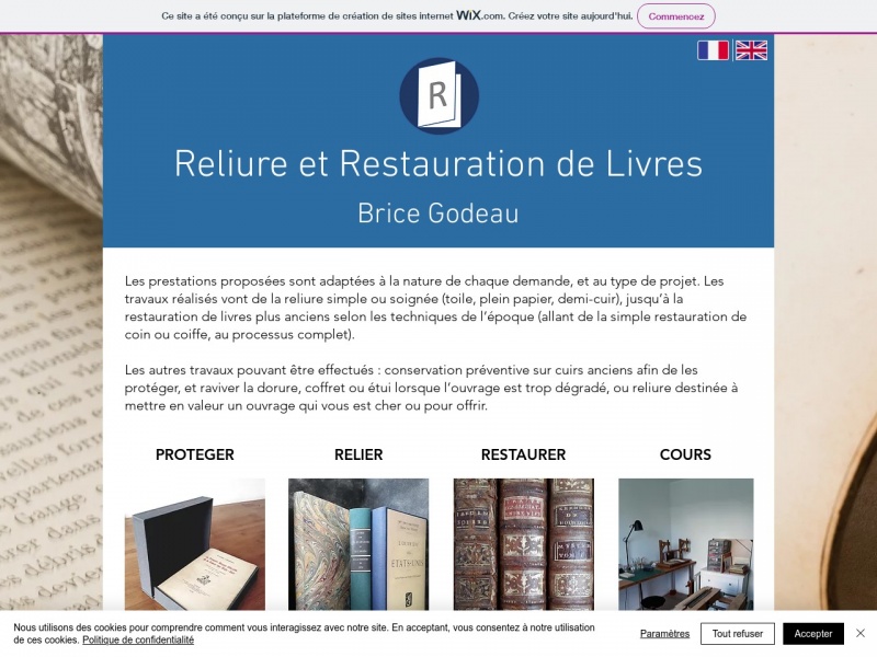 Brice Godeau - Joue les Tours - https://bricegodeau.wixsite.com/reliure