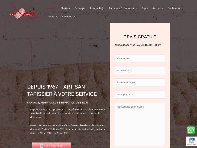 Tapissier Laurot - Saint-Germain-en-Laye - https://tapissier-laurot.fr