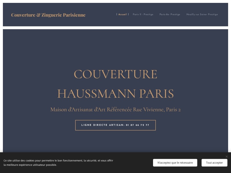 Couverture Haussmann Paris - Paris