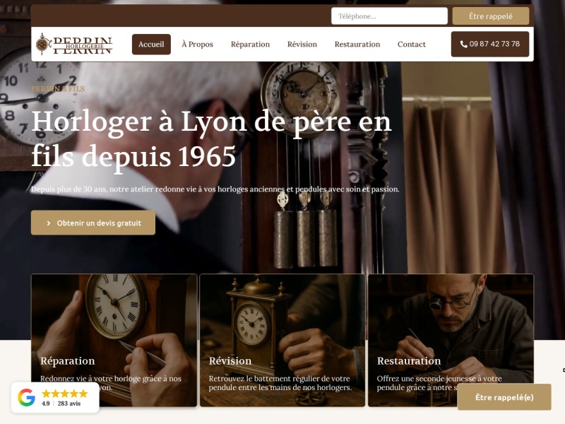 Horlogerie Perrin - Lyon