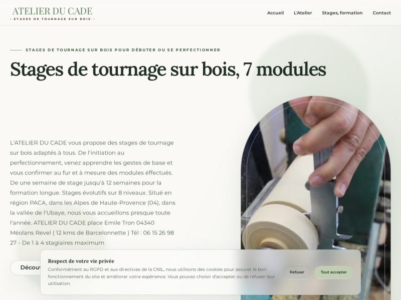 Atelier du Cade - Méolans-Revel