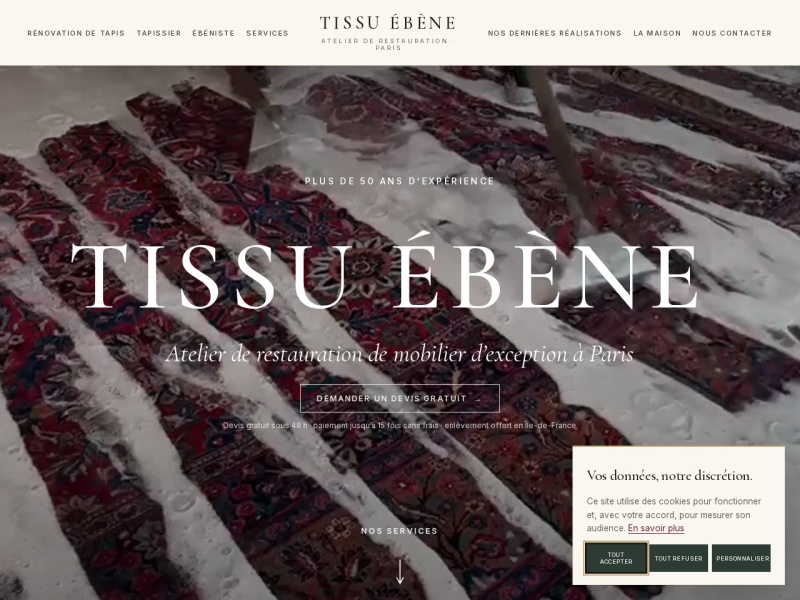 Tissu Ebène - Nanterre - https://www.tissuebene.fr
