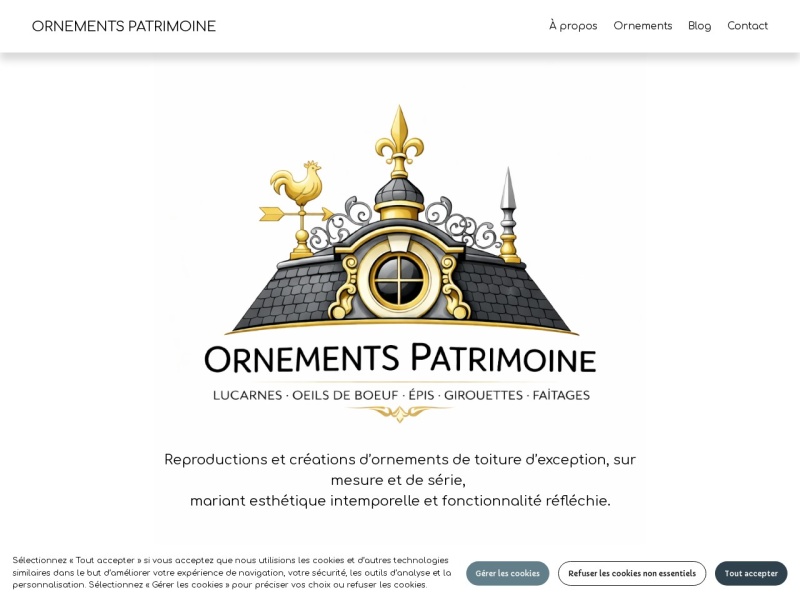 Ornements Patrimoine - Loubressac
